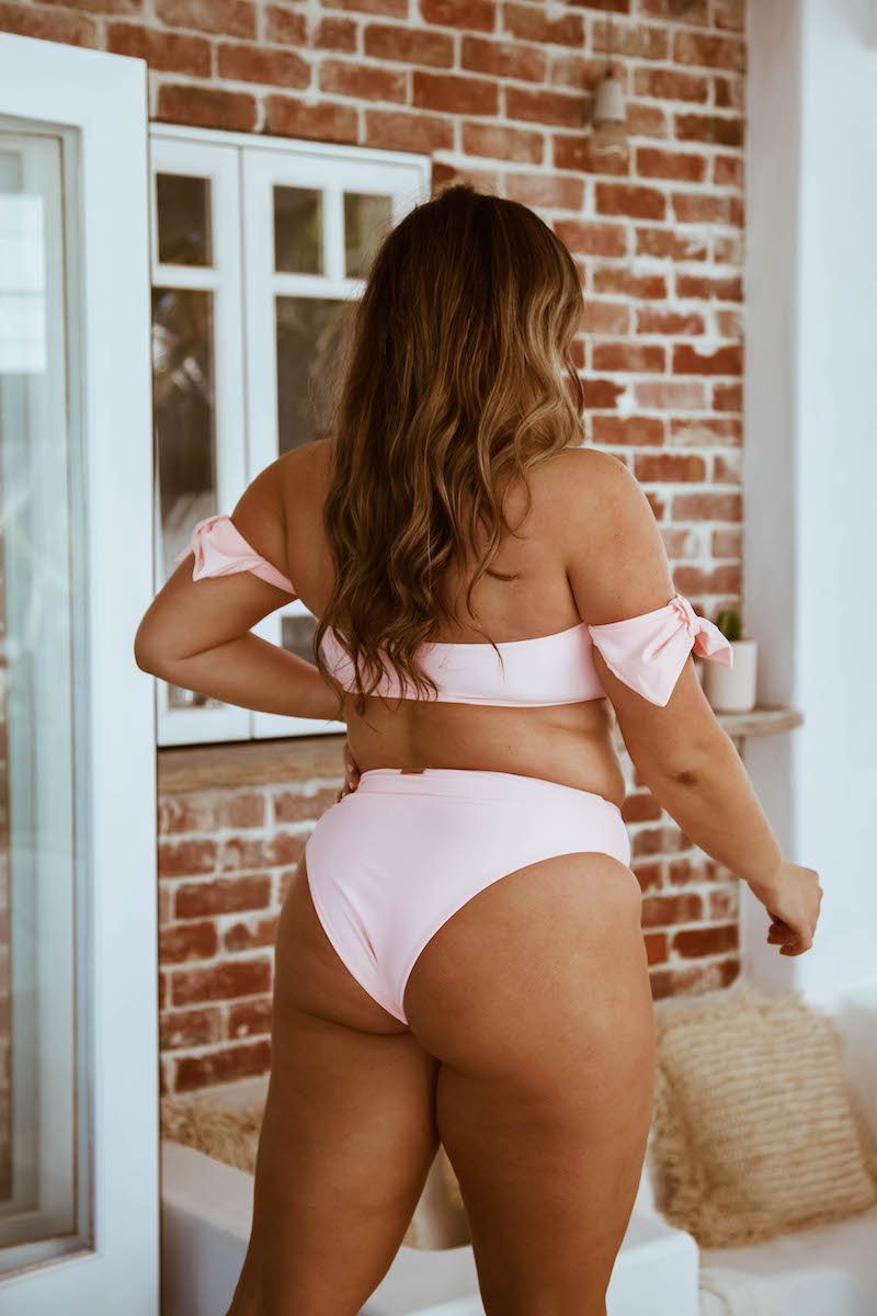 Rachel Set Pink - Escape Swimwear
