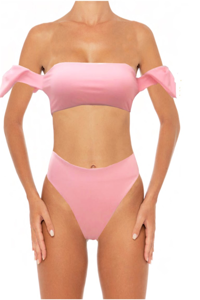 Rachel Set Pink - Escape Swimwear