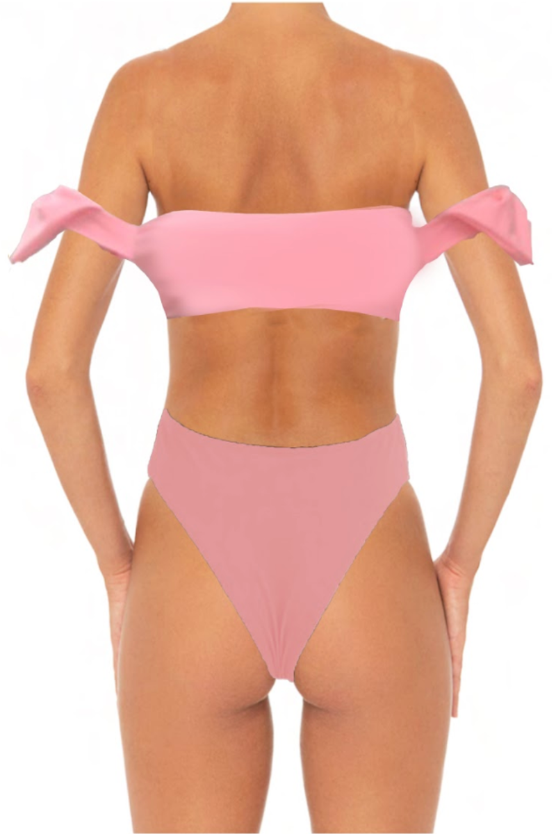 Rachel Set Pink - Escape Swimwear
