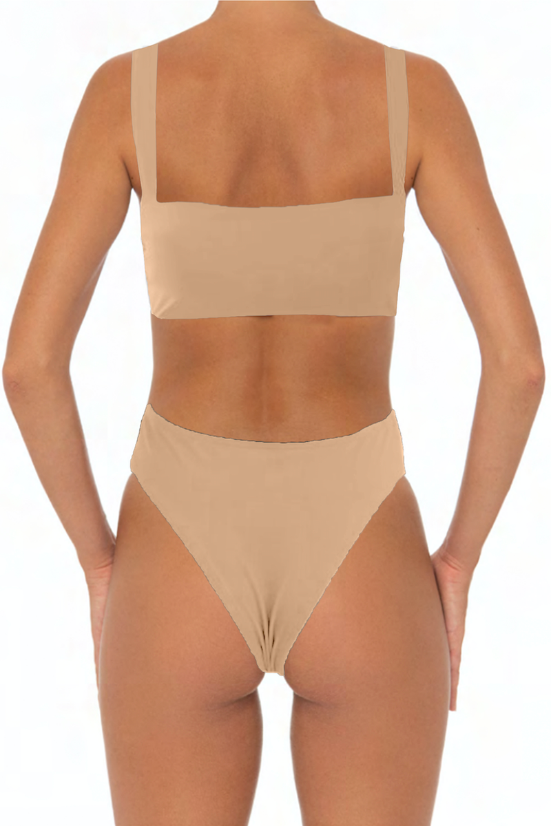 Sadira Set Taupe - Escape Swimwear