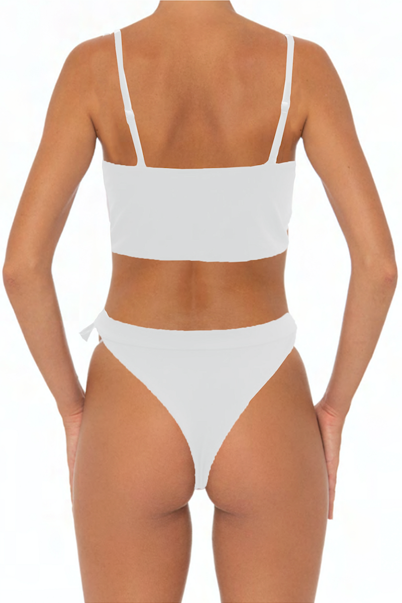 Bianca One Piece White - Escape Swimwear