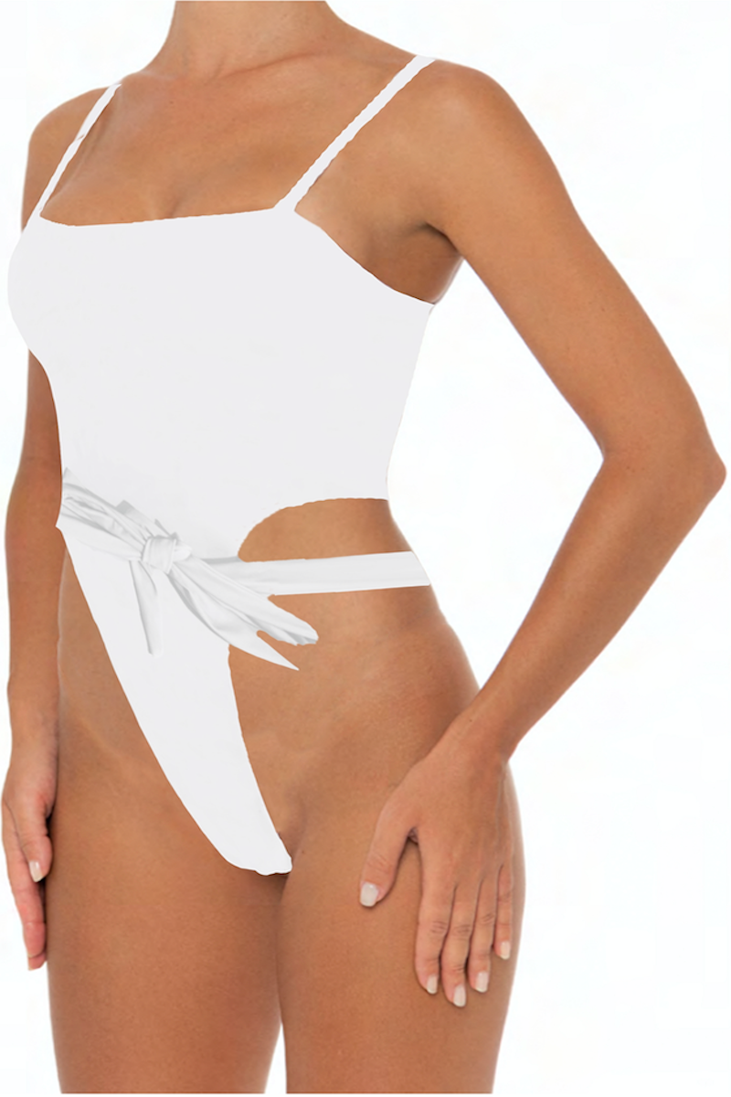 Bianca One Piece White - Escape Swimwear