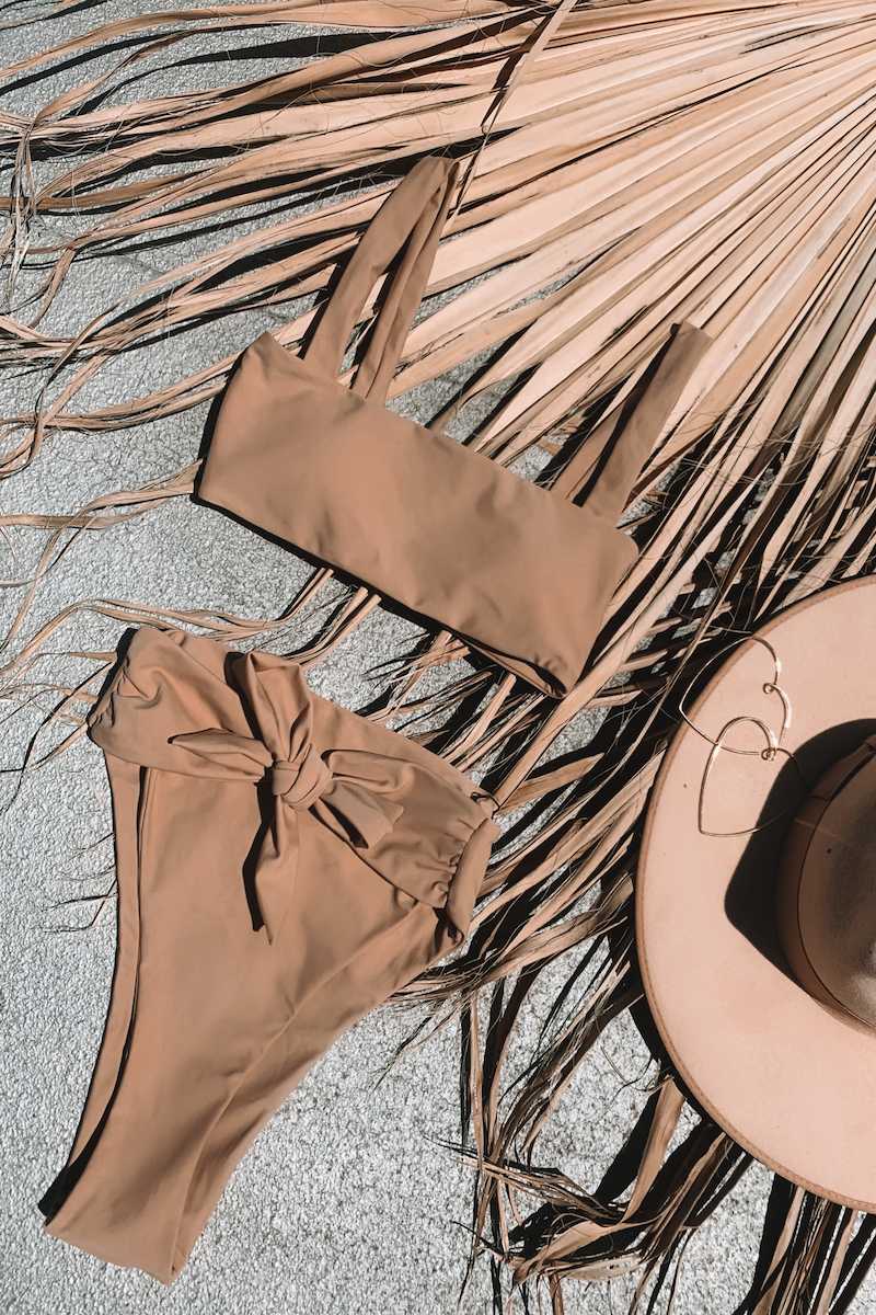 Sadira Set Taupe - Escape Swimwear