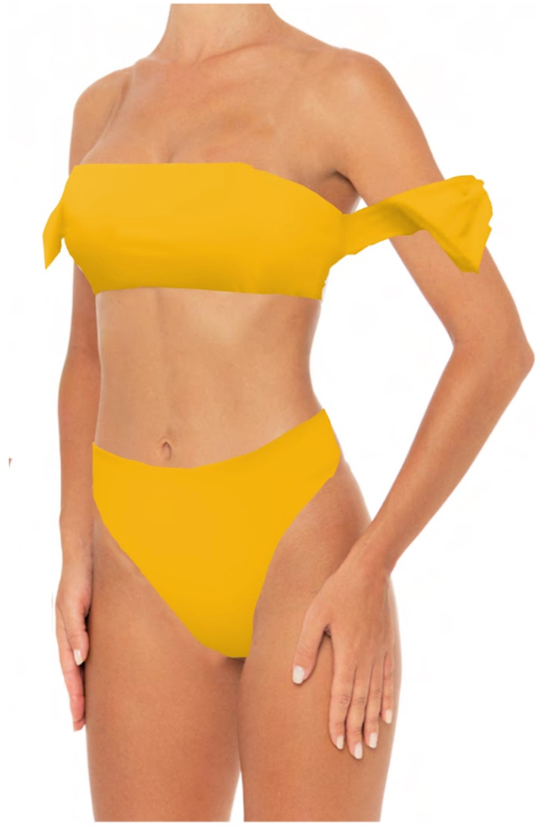 Rachel Set Lemon - Escape Swimwear