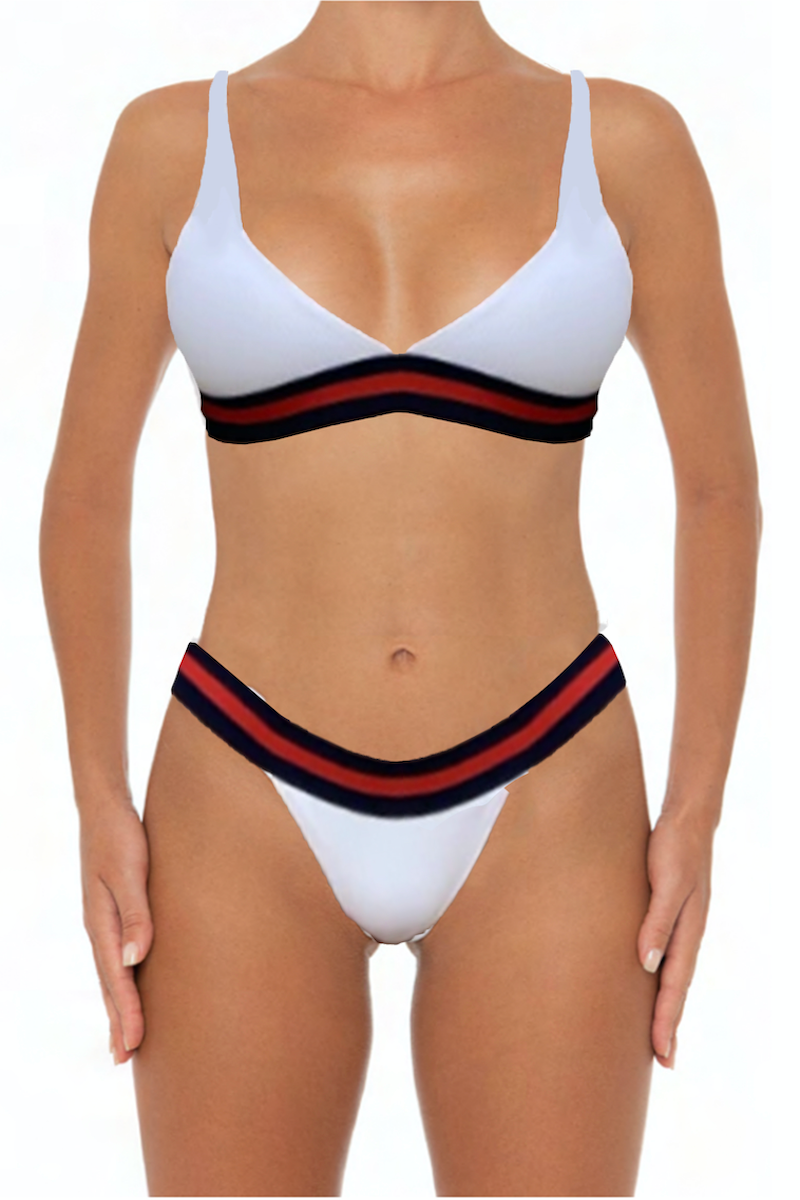 Elisa Set White - Escape Swimwear