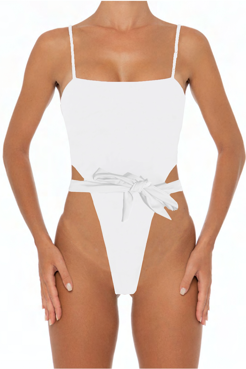 Bianca One Piece White - Escape Swimwear