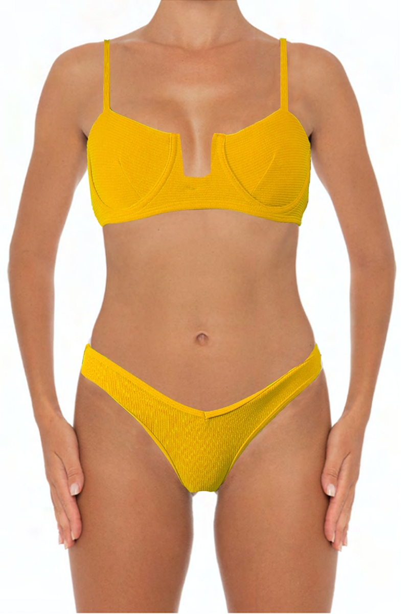 Eva Set Yellow - Escape Swimwear
